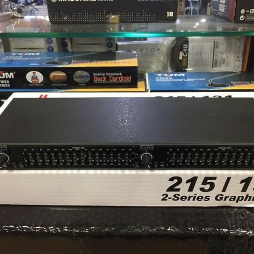 EQUALIZER DBX 215 + SUBWOOFER GRADE A++ NEW INCLUDE SUB OUT Harga 395,000 rupiah*Gratis Ongkir