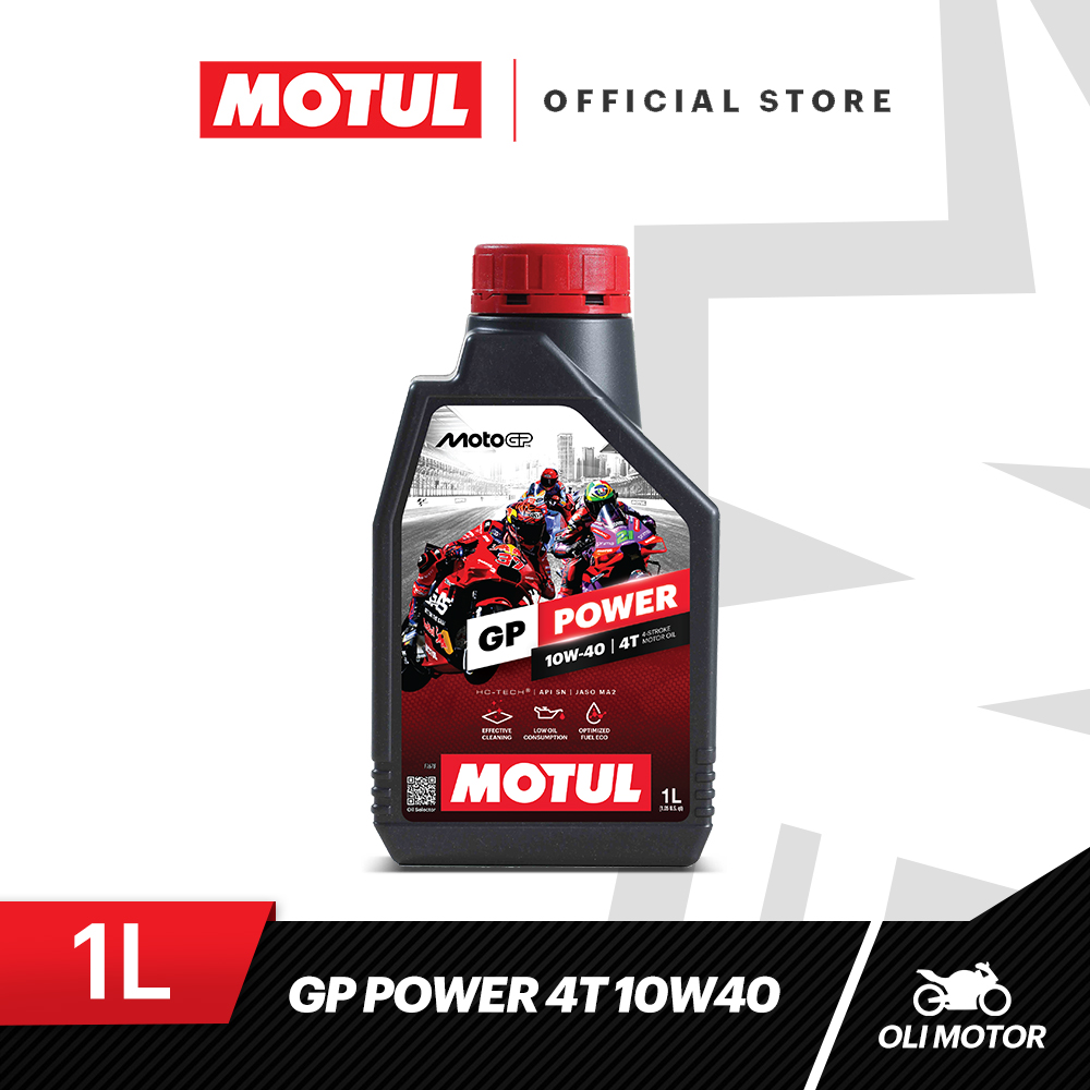 Motul Oli Motor GP POWER 4T 10W40 1L II Harga 73,201 rupiah*Gratis Ongkir