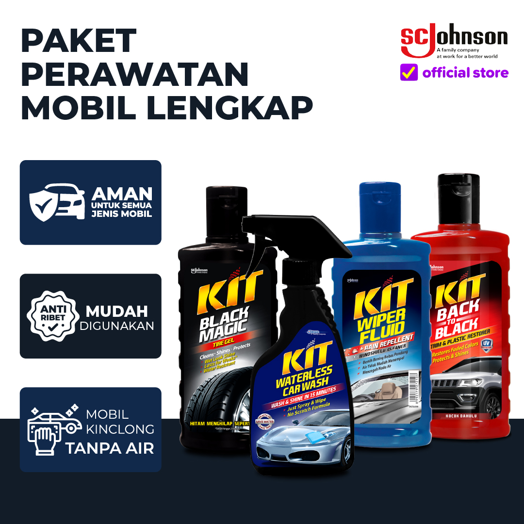 Complete Car Care Package Kit Harga 129,500 rupiah*Gratis Ongkir
