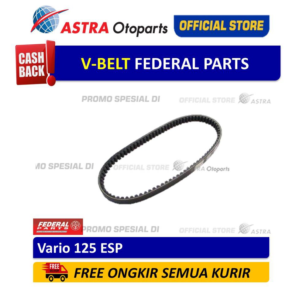 V-BELT Federal Parts untuk Vario 125 ESP Harga 92,000 rupiah*Gratis Ongkir