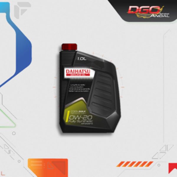 Daihatsu Genuine Oil 0W-20 API SN/GF-5 Fully Synthetic Oil 1L Harga 143,750 Ringgit*Penghantaran Percuma