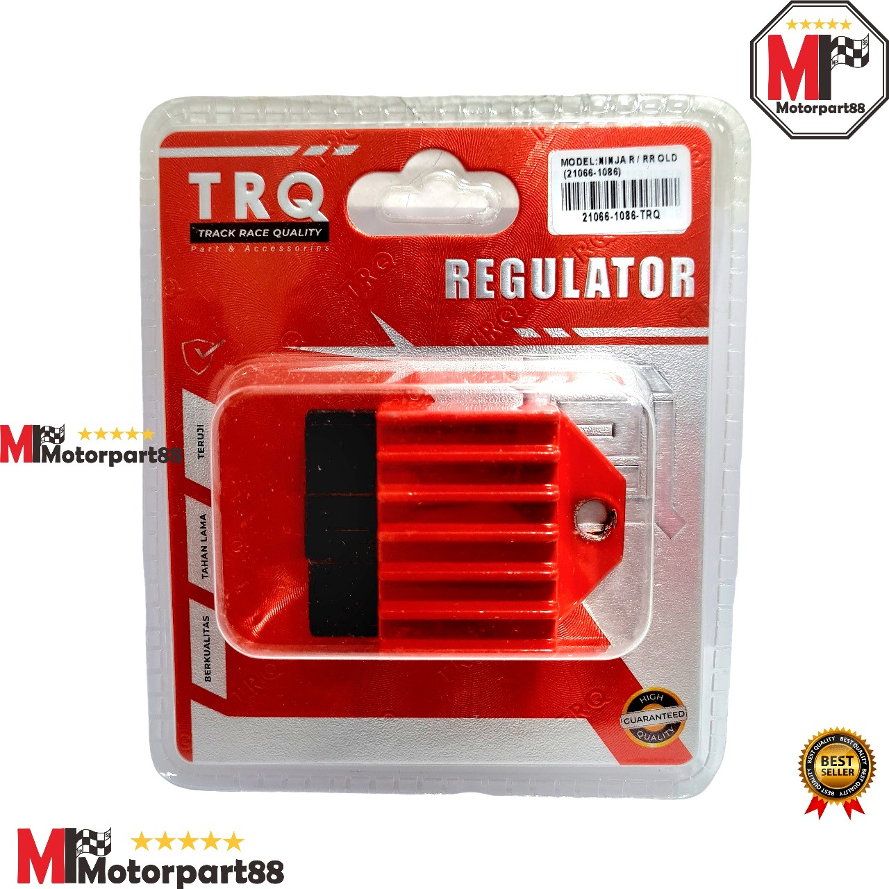 Kiprok TRQ regulator Assy Ninja R RR 21066 - 1086 flat TRQ Harga 32,200 rupiah*Gratis Ongkir