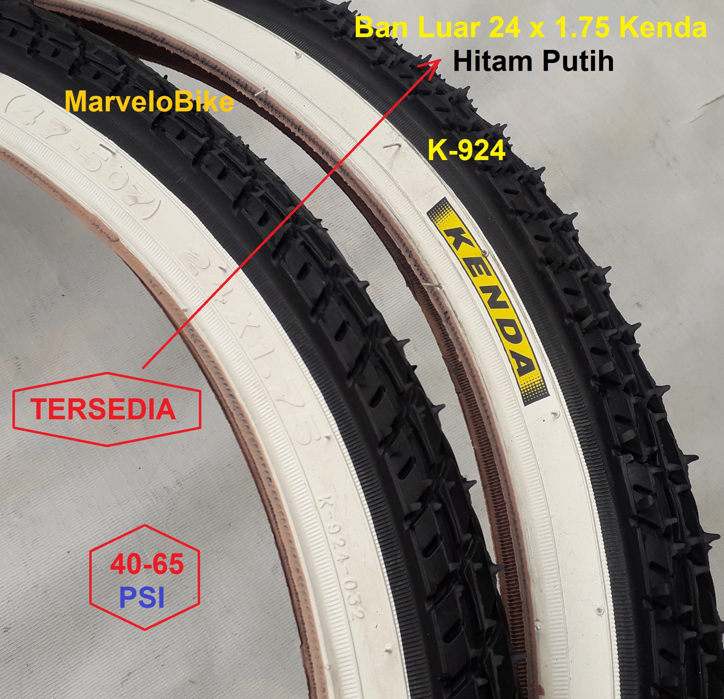 Ban Luar Sepeda Mini Federal 24 x Kenda K-924 Ban Sepeda