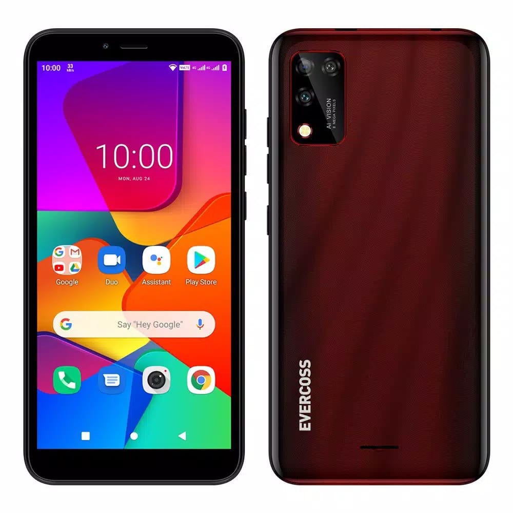 EVERCOSS M60 - 4G LTE-  LAYAR 5.7 INCH - RAM 2GB - ROM 16GB - GARANSI RESMI
