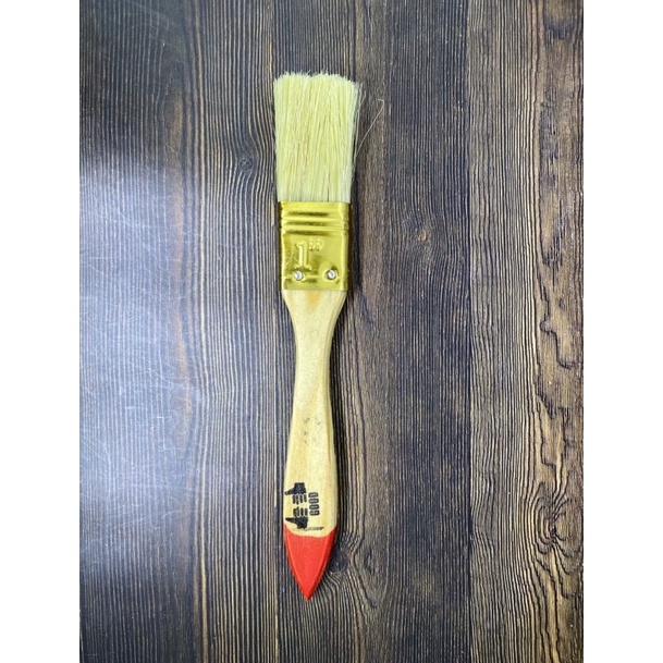 Kuas Cat Tembok 633 Gagang Kayu 1” MURAH Harga 1,150 rupiah*Gratis Ongkir