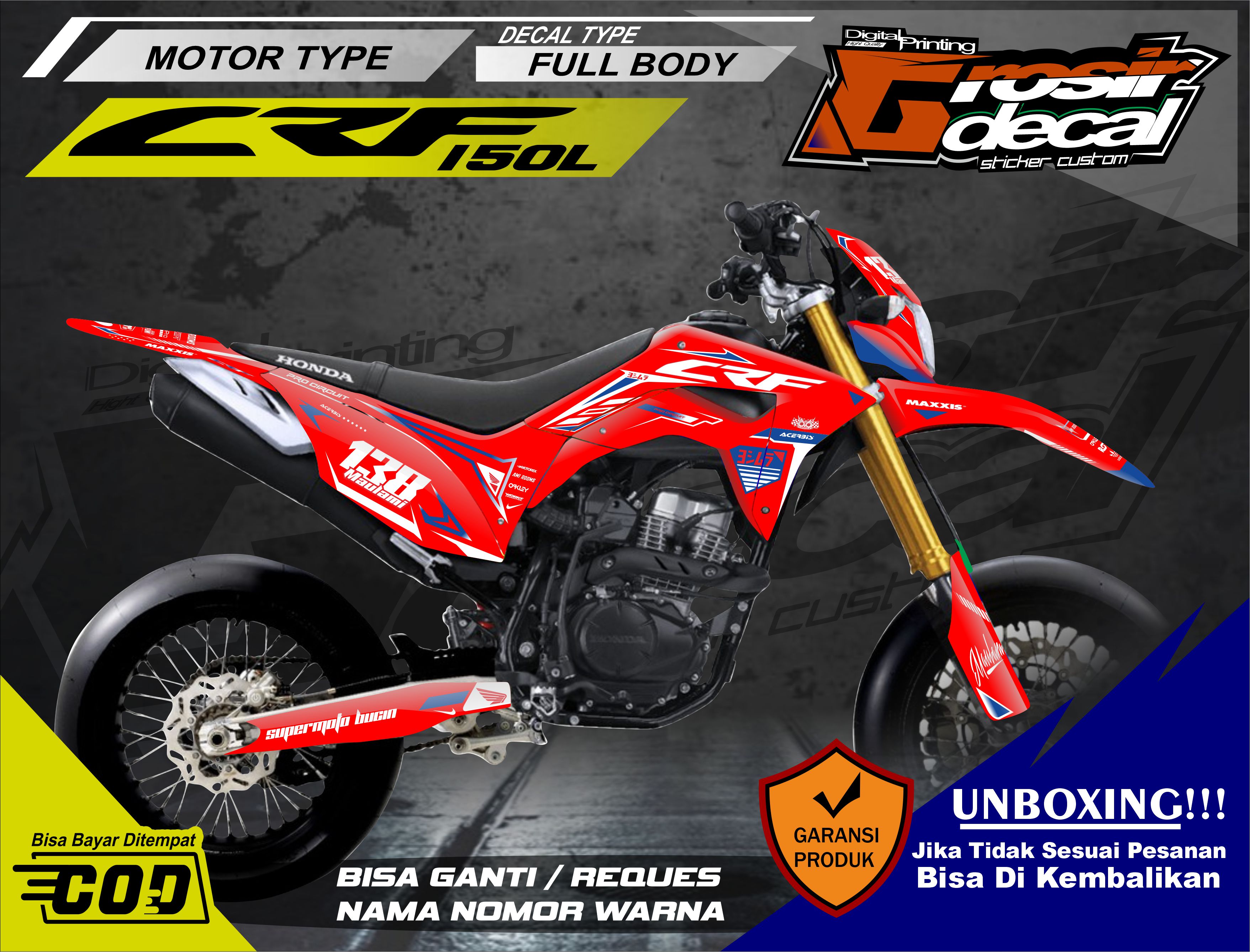 Decal crf store