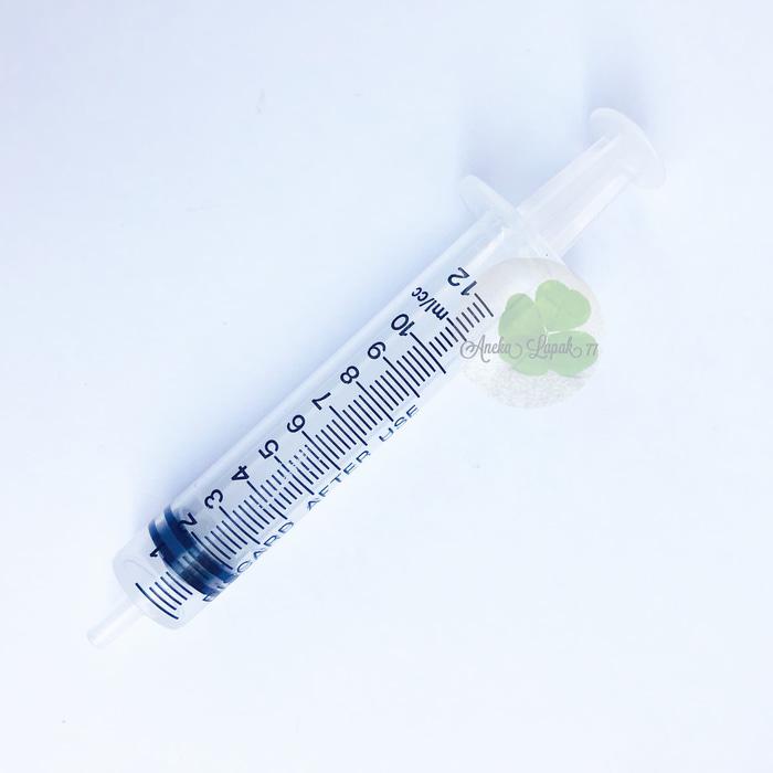 Syringe 10 ml Suntikan 10 cc baru tinta parfum essence warna Harga 1,900 rupiah*Gratis Ongkir