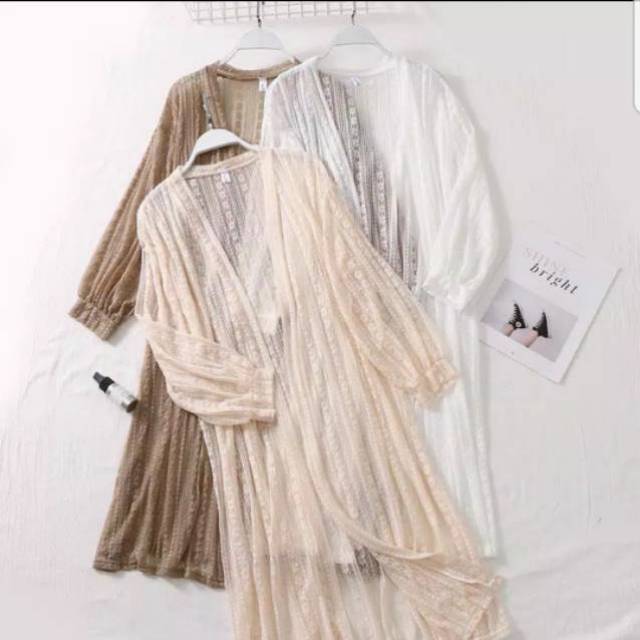 long outer cardigan