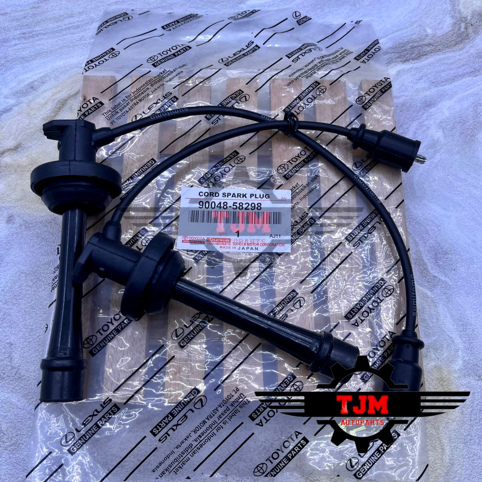 Kabel Busi Avanza Xenia 1.3CC Non VVTI 90048-58298 Harga 55,000 rupiah*Gratis Ongkir