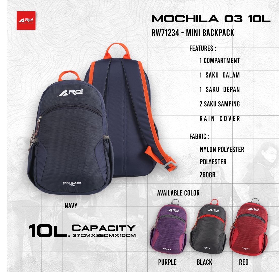 TAS RANSEL REI TERBARU 10L MOCHILA 03 ORIGINAL PRIA DAN WANITA, TAS SEKOLAH  DAN TRAVELING | Lazada Indonesia