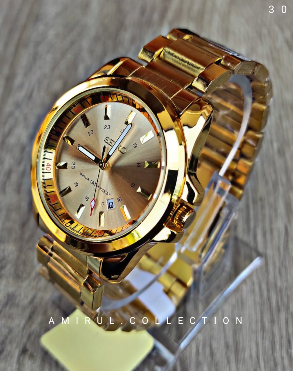 Mewah...!!!! JAM Tangan Pria-jam Tangan Formal- Tanggal Aktif - Free Box- JAM Tangan Terlaris-tali Ran…