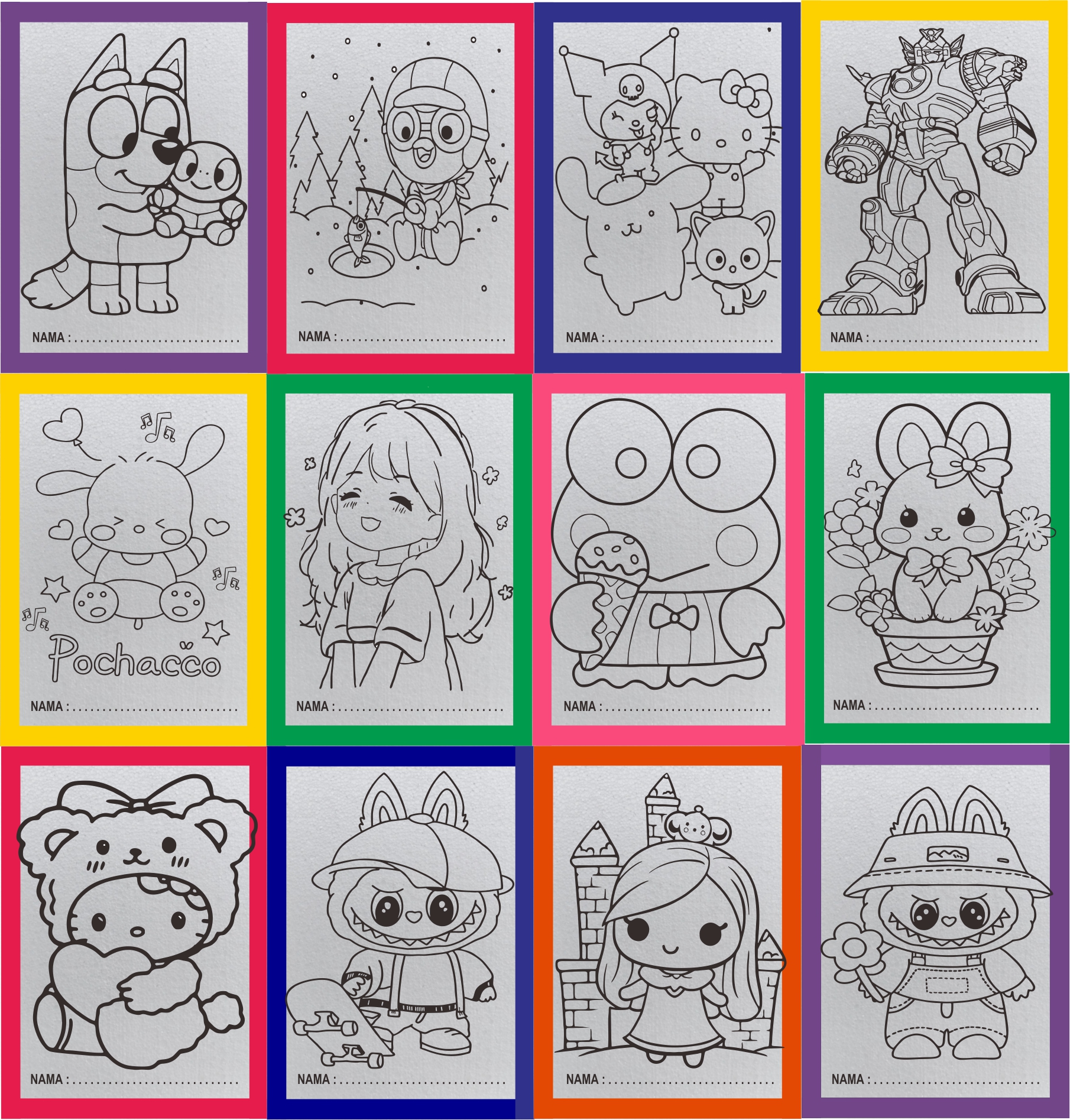 Terbaru paket hemat 50 Sterofoam lukis ukuran 30x40 / mewarnai sterofome / gabus lukis / lukis sterofome / buku gambar / perlengkapan menggambar / sterofome lembar grosir termurah lukisan labubu Harga 125,000 rupiah*Gratis Ongkir