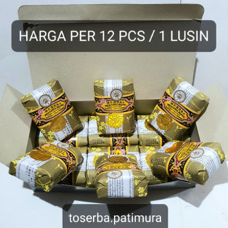 12 pcs Sabun Tawon Bee & Flower Brand HALAL 81 gr / kecil Maspion