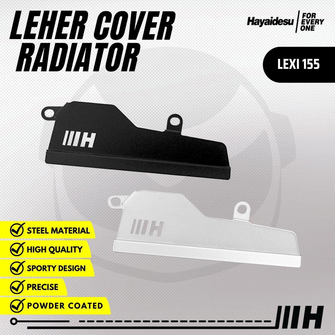 Hayaidesu Yamaha LEXI 155 Cover Leher Radiator - Lexi Lx 155 Harga 45,000 rupiah*Gratis Ongkir