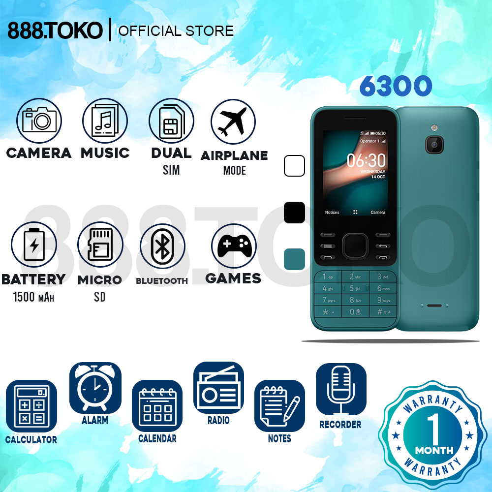 HP Dual SIM 6300 Dual Standby 99% Terbaru Harga 235,000 rupiah*Gratis Ongkir