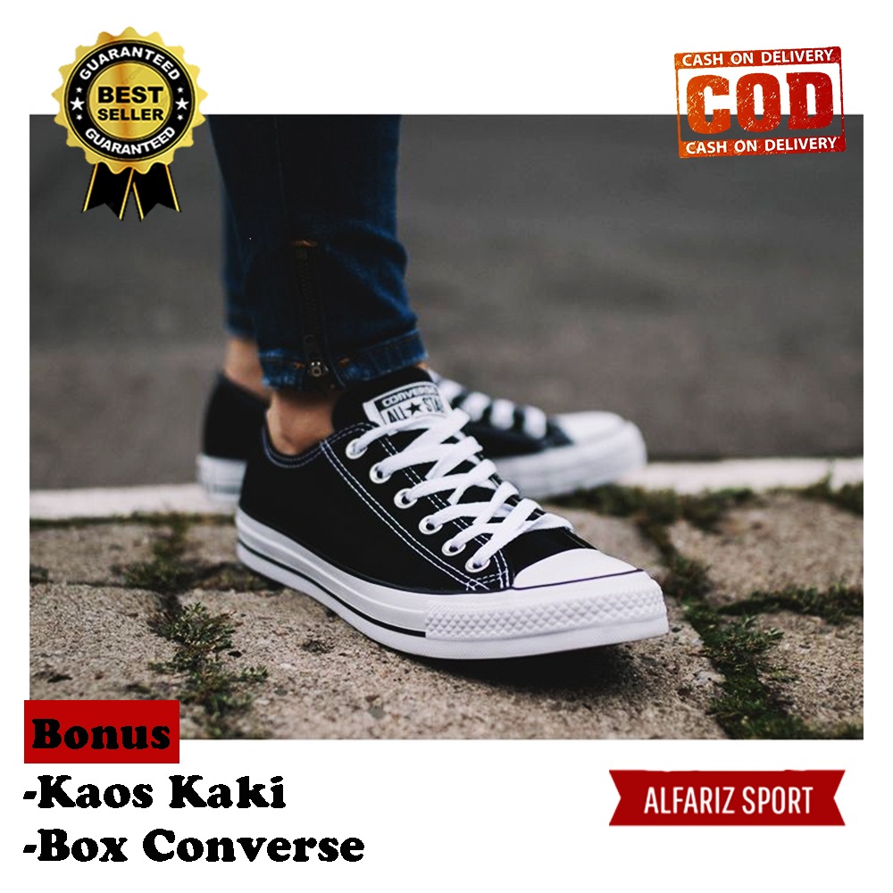 Sepatu Converse982 All Star Hitam Wanita Sepatu Sneakers Casual Pria Sepatu Sekolah Unisex Sepatu Canvas Sepatu Ngampus - ALFARIZ SPORT Sepatu Converse982 All Star Hitam Wanita Sepatu Sneakers Casual Pria Sepatu Sekolah Unisex Sepatu Canvas Sepatu Ngampus - ALFARIZ SPORT