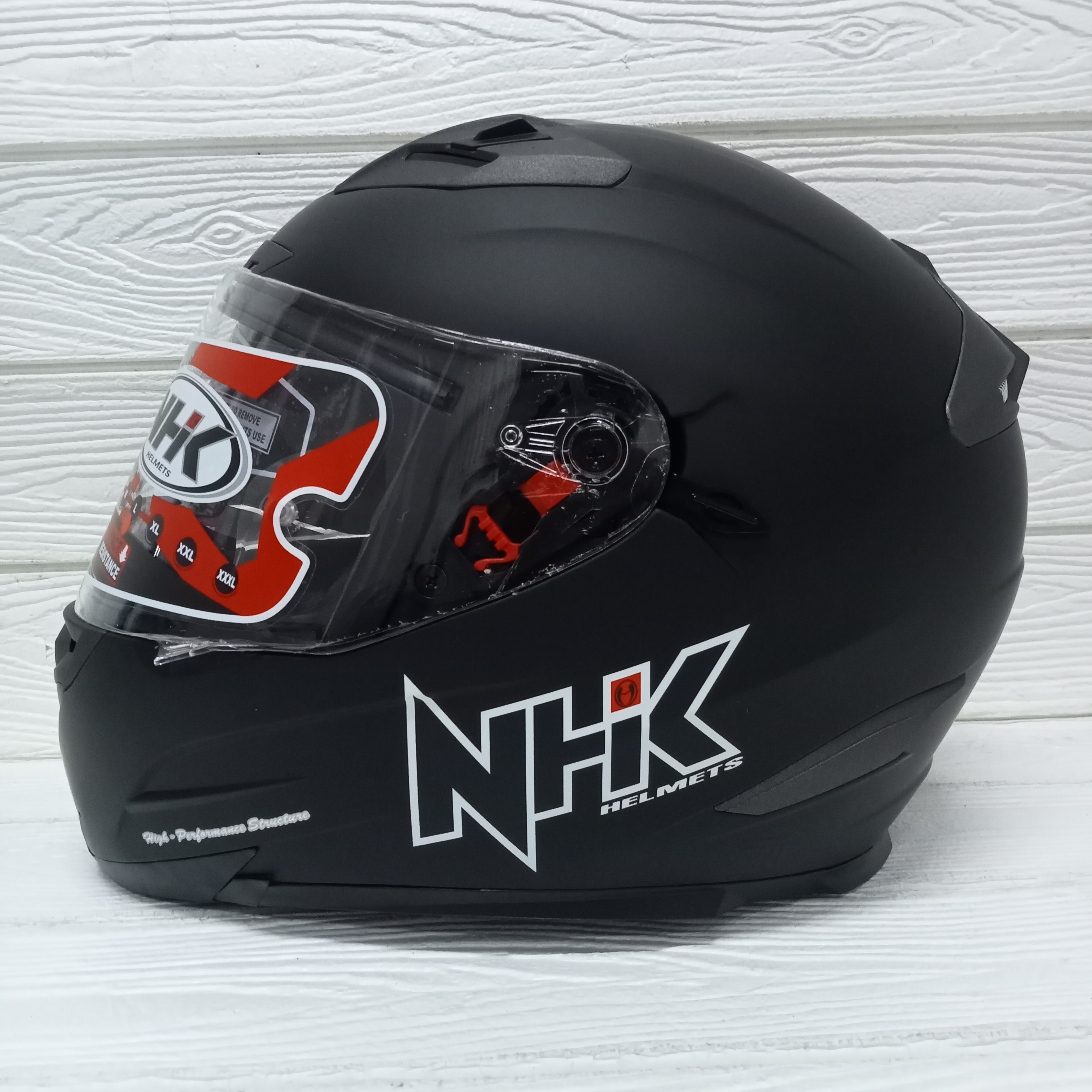 Helm nhk full face 2024 hitam