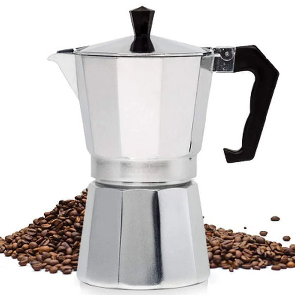 Coffee Maker Aluminum Mocha Espresso Percolator Pot Coffee Maker Moka Pot 300ml 6cup Stovetop Coffee Mโฆ