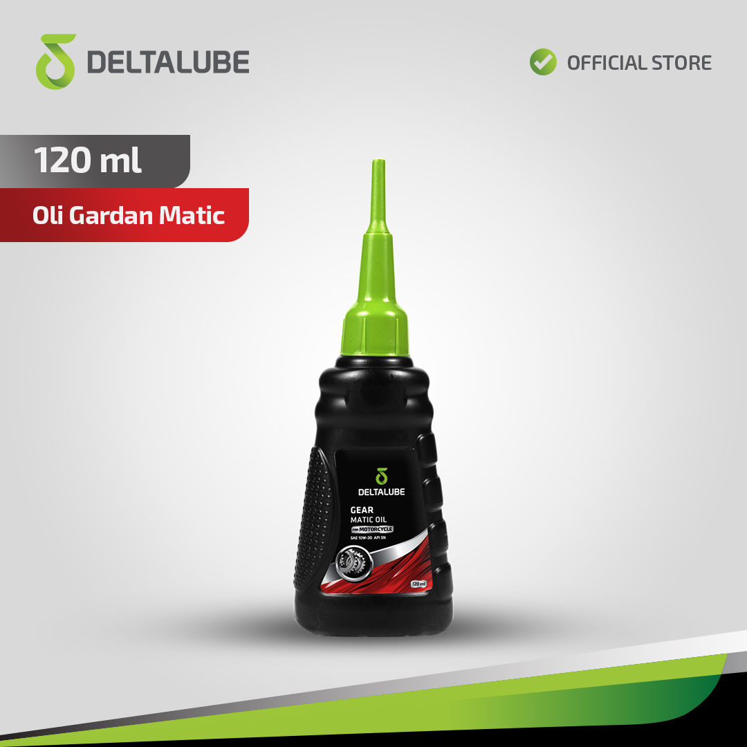 Deltalube Gear Matic Oil For Motorcycle 120 ml | Oli Gardan Matic Harga 21,500 rupiah*Gratis Ongkir