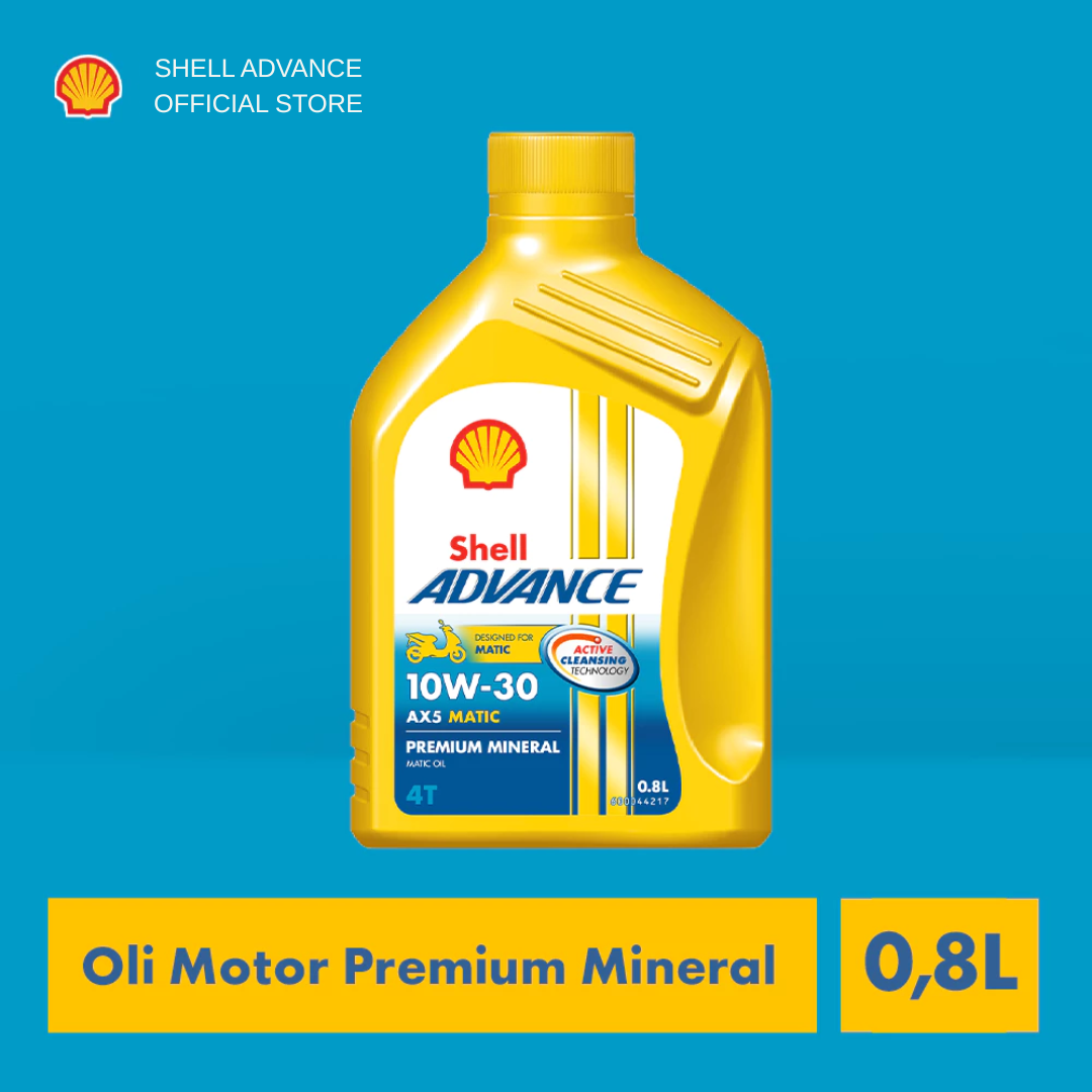 Shell Matic Original Ax5 10W30 800 ml Lubricant for Vario Beat Mio Scoopy Mio Xride Pcx Etc. Harga 50,900 rupiah*Gratis Ongkir