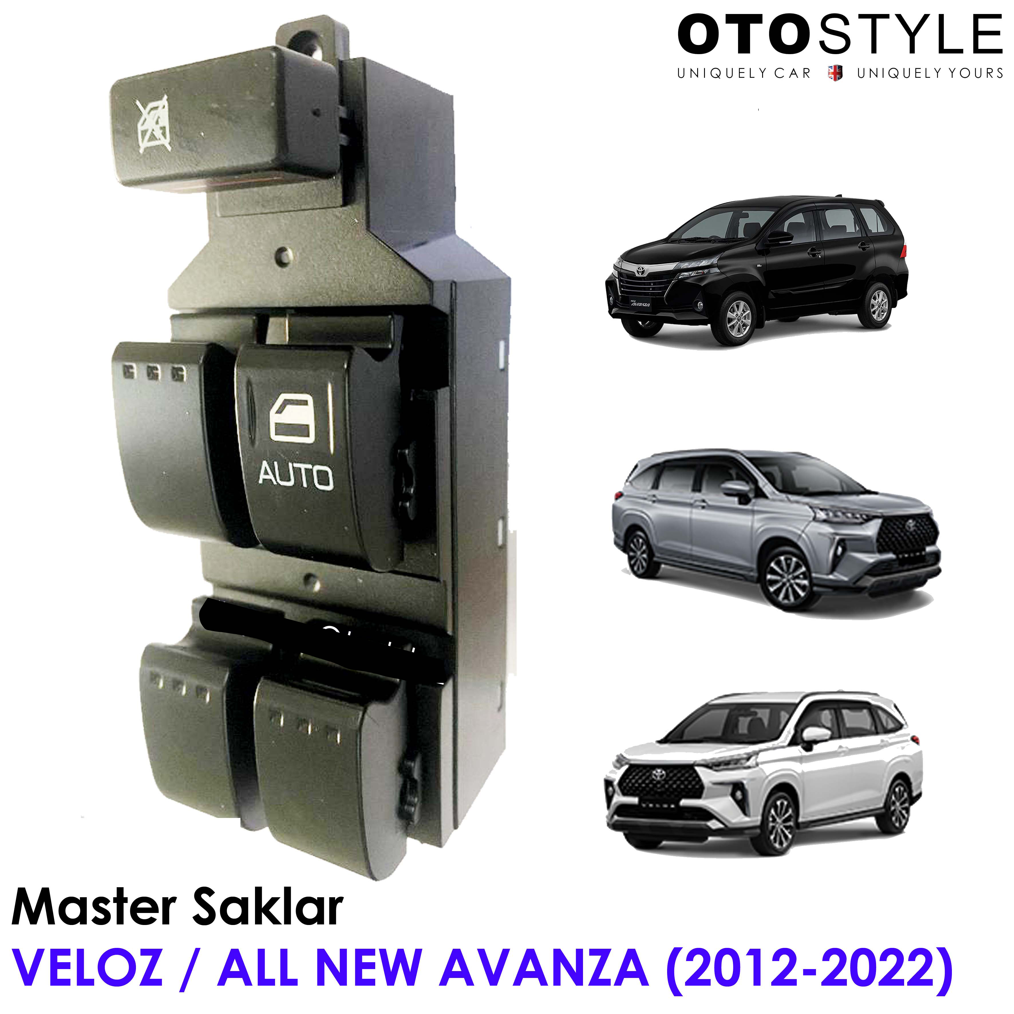 Master Saklar Jendela Power window Veloz Avanza / Xenia 2012 - 2022 Premium Harga 235,000 rupiah*Gratis Ongkir