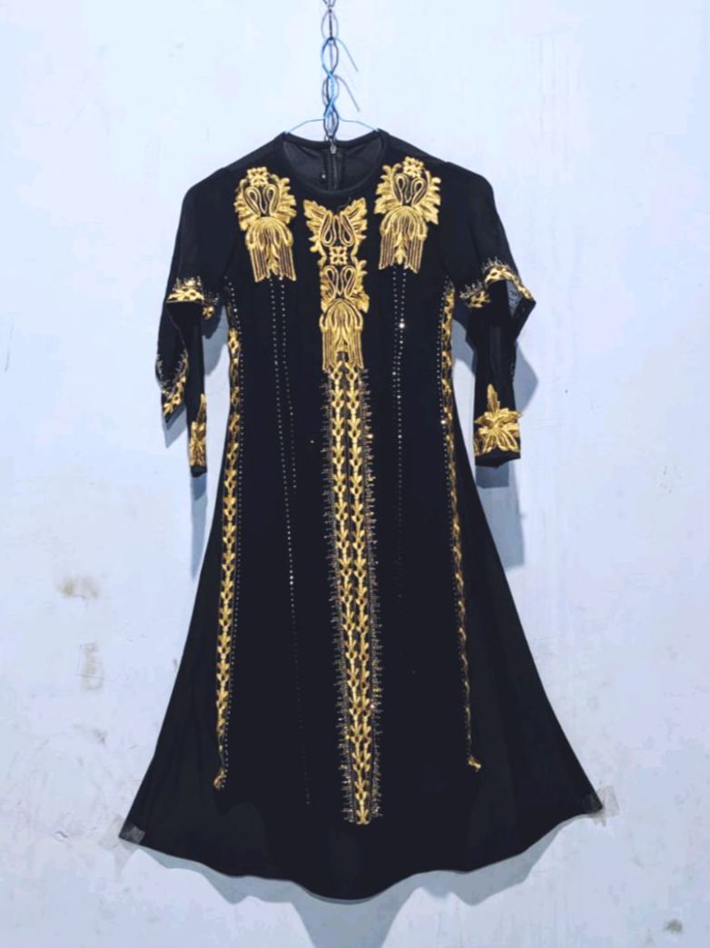 Gamis for Children 5 - 12 Years Old Abaya Turkey Jersey Mix Ceruty Latest Rose Gold Harga  145,000 rupiah*Gratis Ongkir