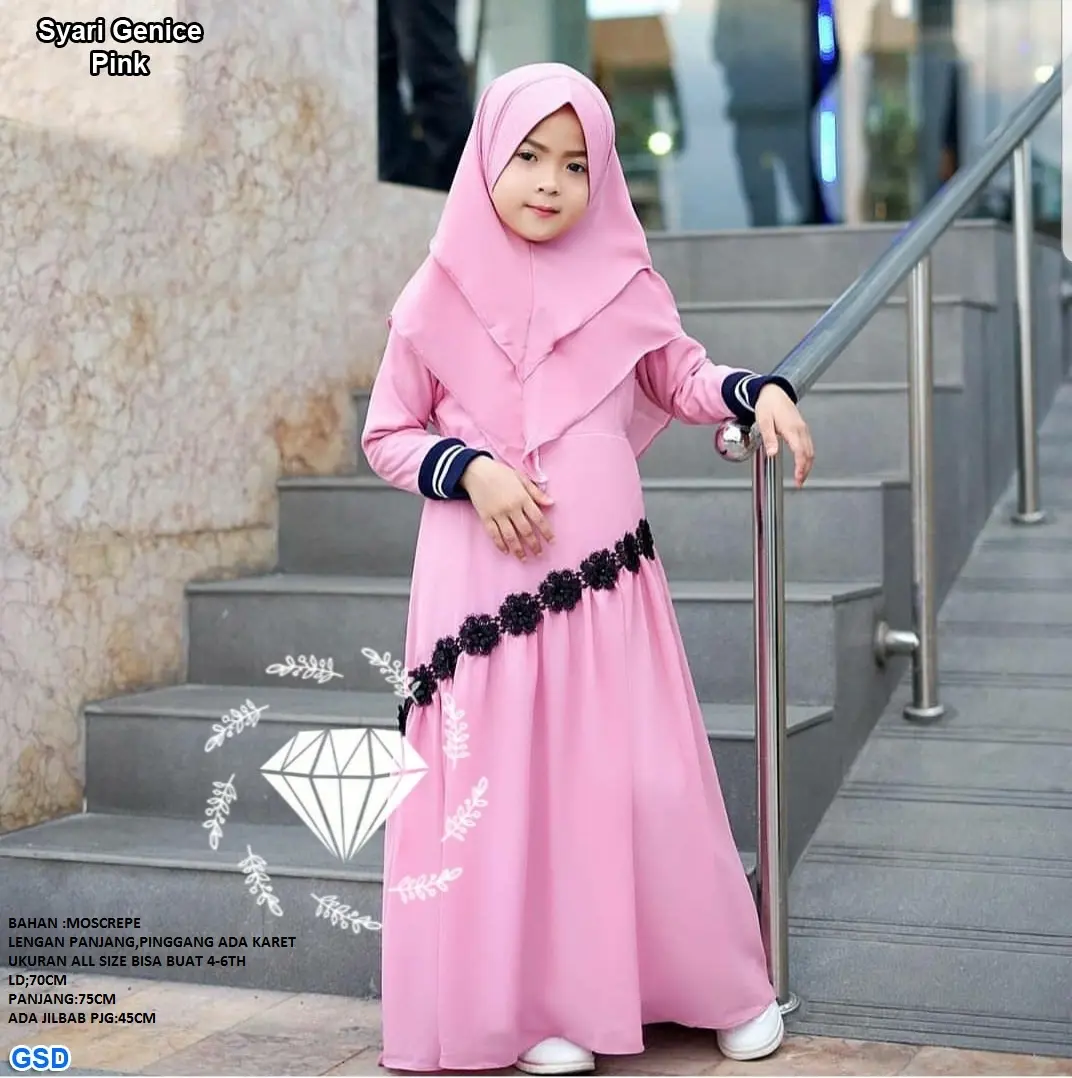 Baju Muslim Anak Perempuan