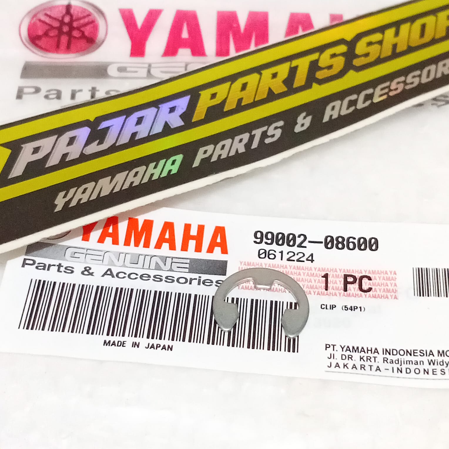 CIRCLIP KLIP AS STANDAR TENGAH NMAX LEXI MIO J XRIDE MIO GT NOUVO ORIGINAL 99002-08600 Harga 8,000 rupiah*Gratis Ongkir