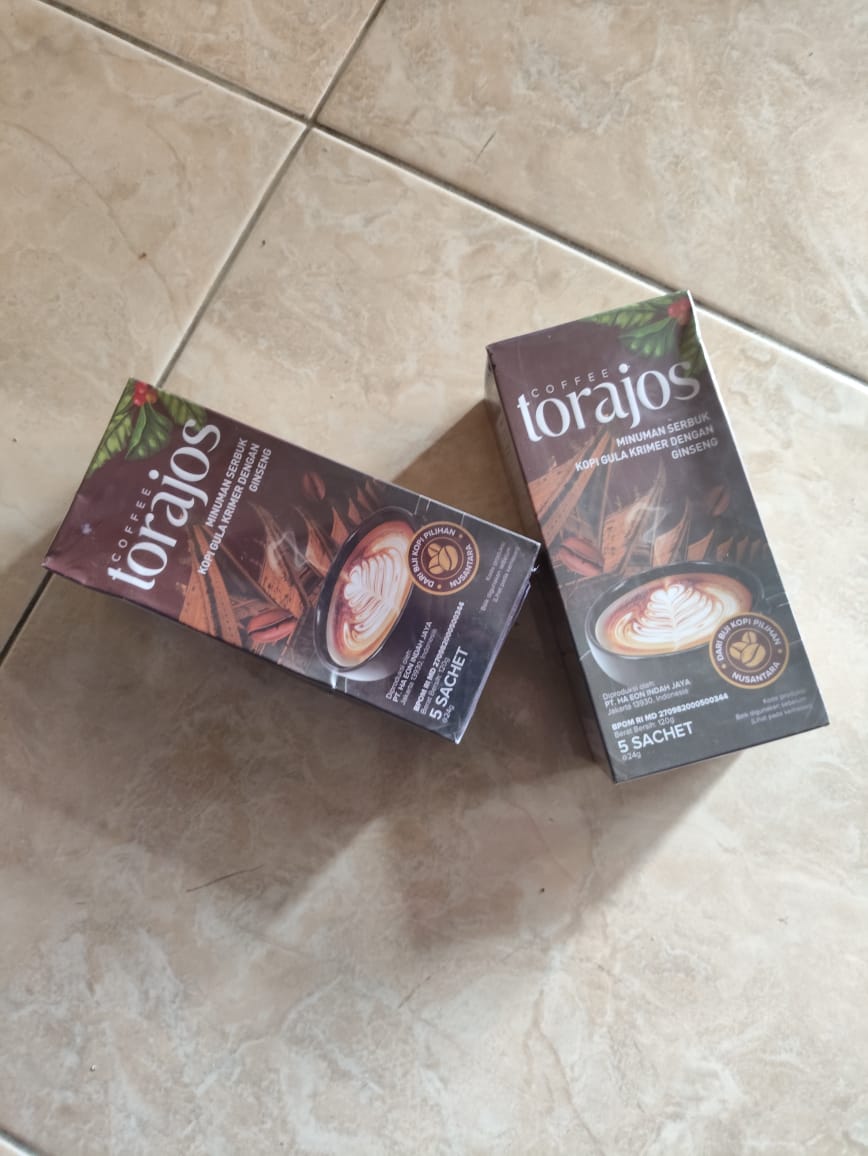 Torajos coffee-Male Herbal Coffee, the contents of 5 saset: increase stamina and vitality