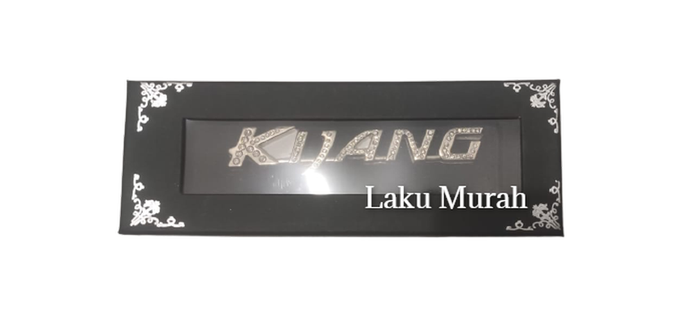 Emblem Logo Tulisan Toyota Kijang Model Permata Diamond OEM HIGH QUALITY Harga 36,500 Ringgit*Penghantaran Percuma