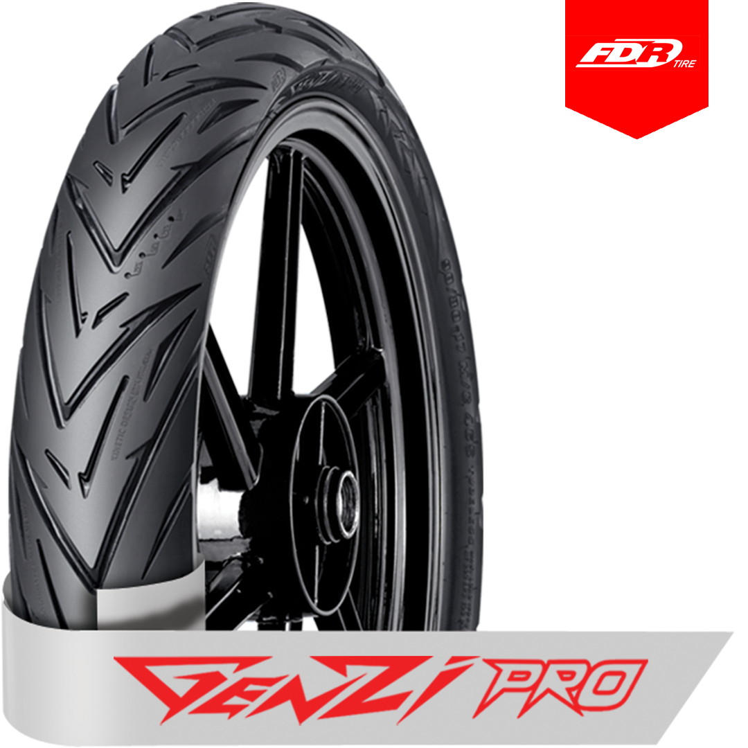 Fdr Tl Genzi Pro 100/80-14 Tubeless Motorcycle Tire Harga 294,000 rupiah*Gratis Ongkir