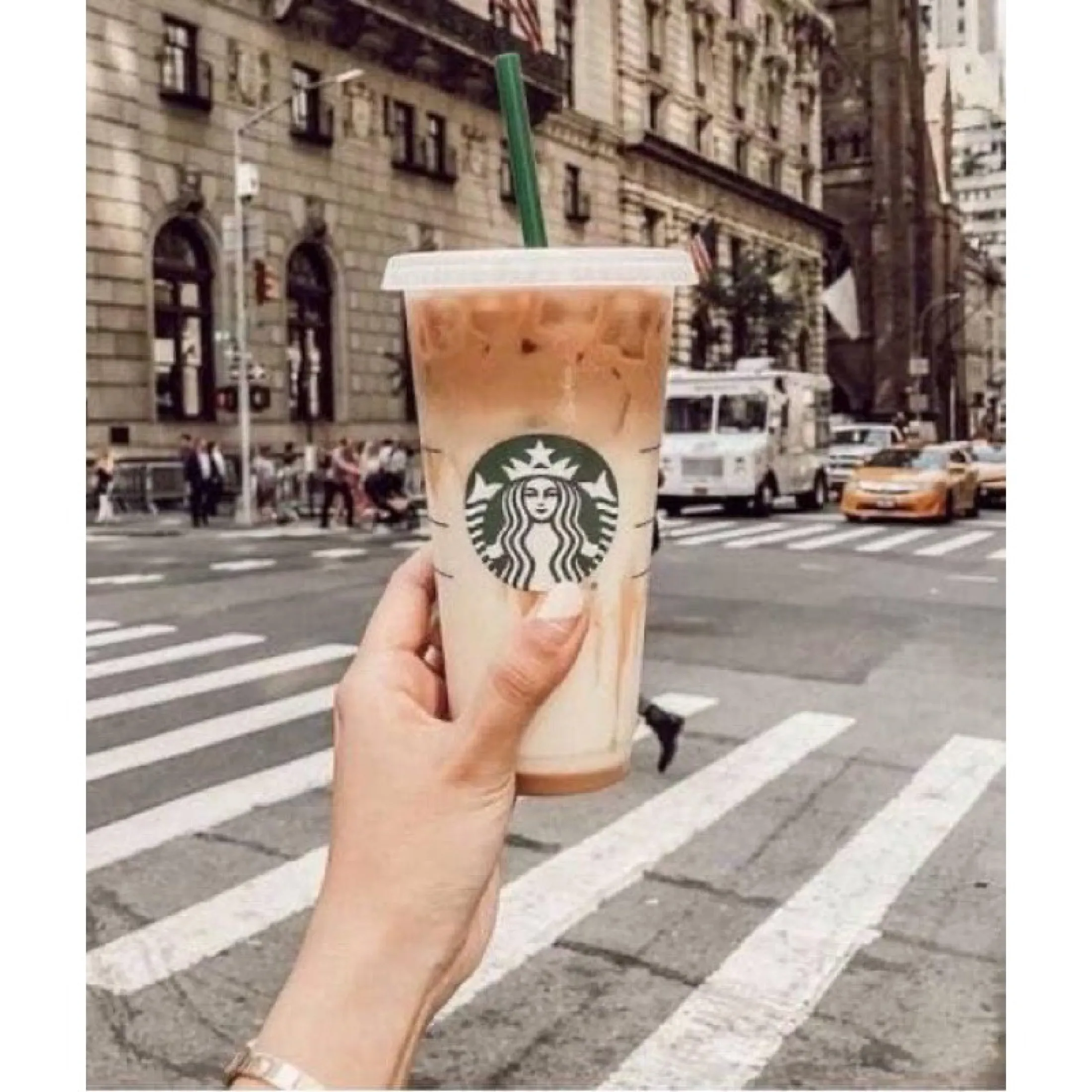 Bisa Cod Starbucks Tumbler Reusable Transparent Tumbler Starbucks Reusable Cup Lazada Indonesia