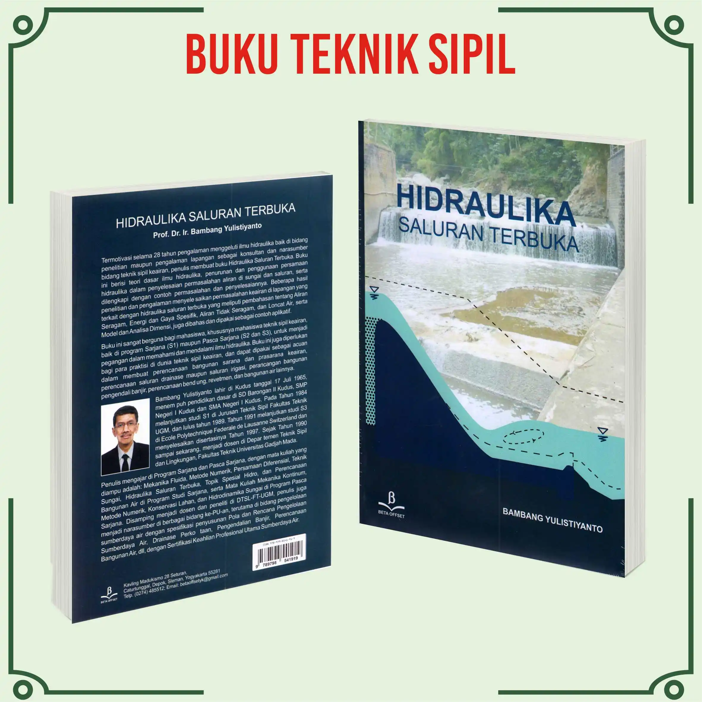 Buku Teknik Sipil Hidraulika Saluran Terbuka Lazada Indonesia