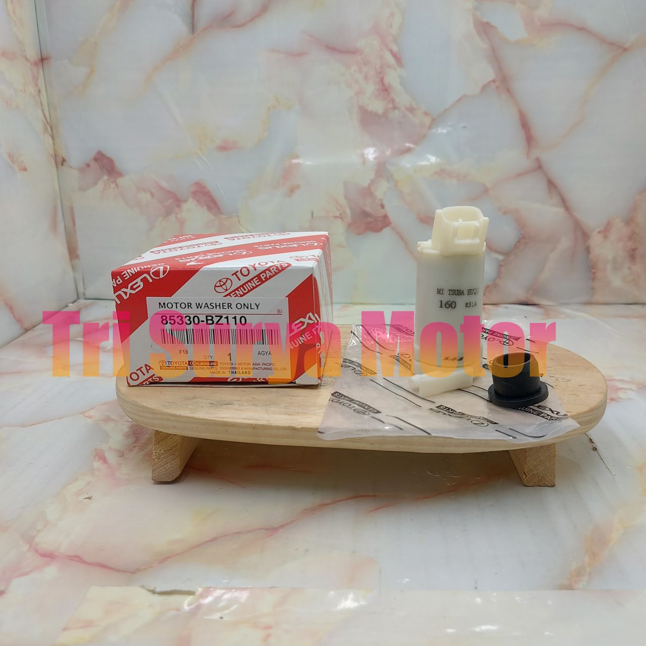 MOTOR WASHER WASER DINAMO TABUNG POMPA AIR WIPER AGYA AYLA 2013-2022 ORI 85330-BZ110 Harga 87,500 rupiah*Gratis Ongkir