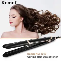 Original Kemei Catok Rambut 2 in 1 KM-2219/KM 2219 Temperatur Suhu Control KM2219 - KEMEI KM 531 / KM-531 Catokan Rambut 2 in 1 Kemei Catok Rambut Profesional Salon