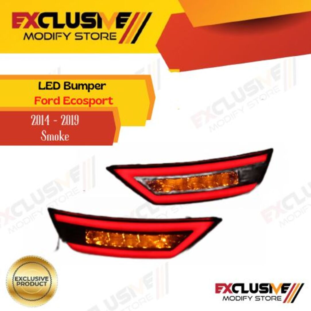 Led cat eyes/led bumper Ford EcoSport smoke Harga 500,000 rupiah*Gratis Ongkir
