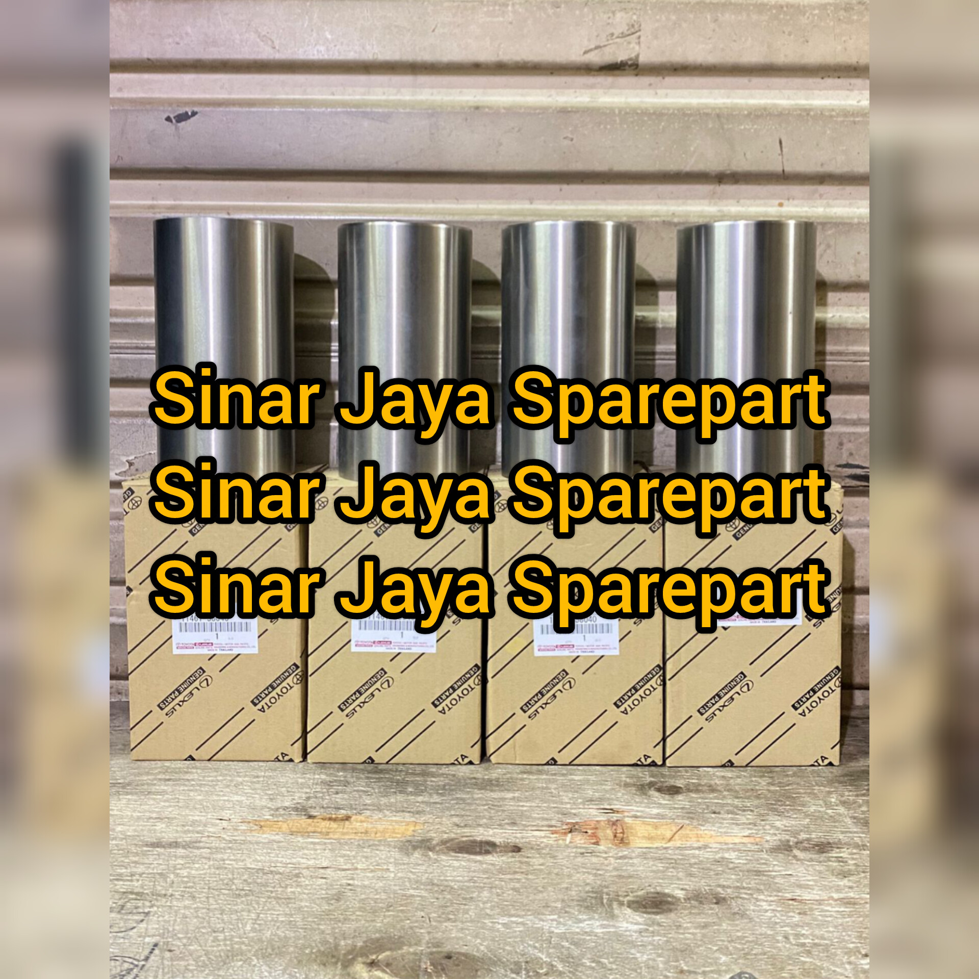 Cylinder Liner/boring/cylinder liner Toyota Dyna 14b 115PS 115et 115st Harga 1,250,000 rupiah*Gratis Ongkir