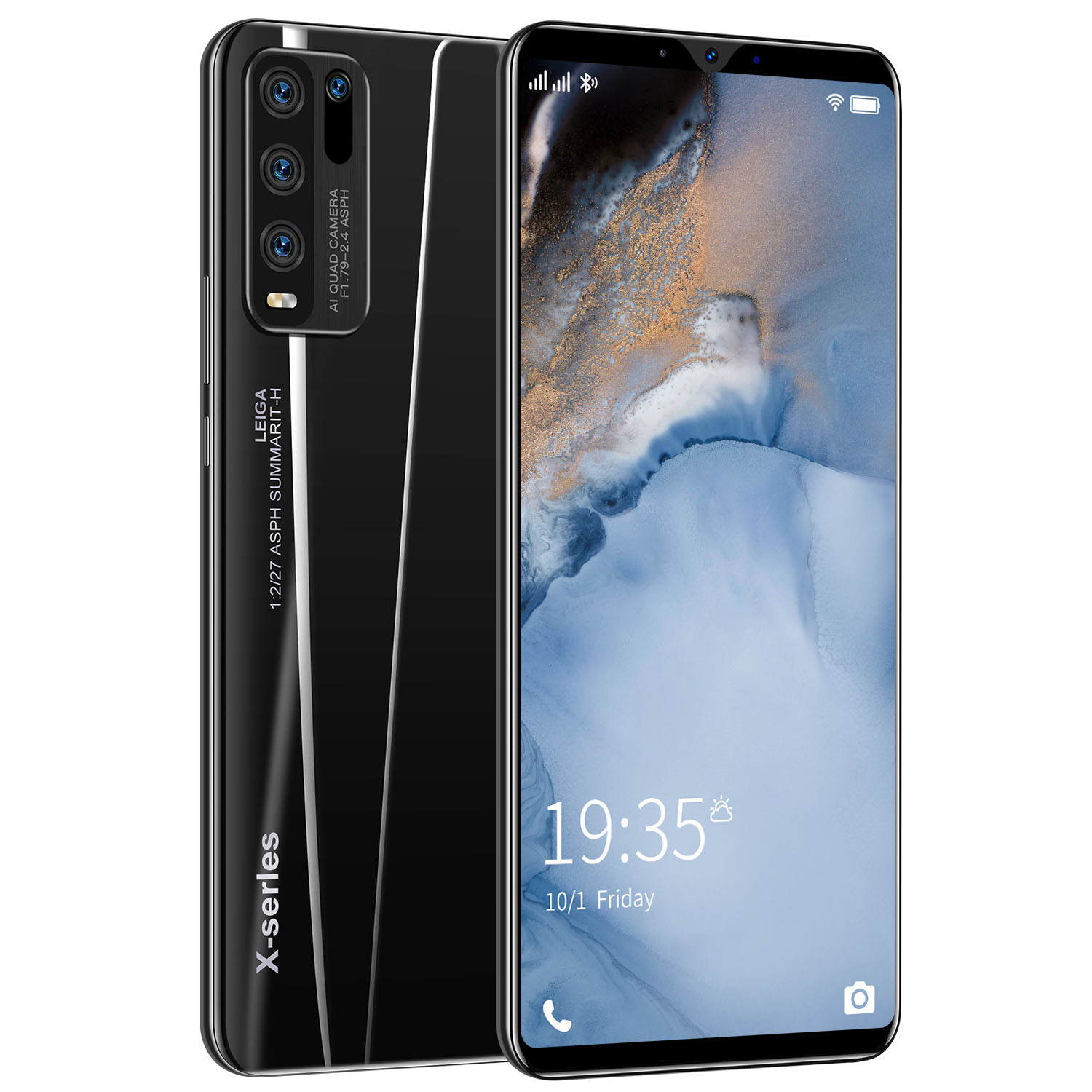 【BISA COD  hp murah cuci gudang 500 kebawah】RAM 6GB+128GB ROM Y50  Ponsel Android Hp murah+COD+Transportasi Lokal Y50 Pro 5.8 Inci SmartPhone RAM 4GB ROM 64GB handphone Ponsel promosi hp android 4g 300 ribuan cuci gudang