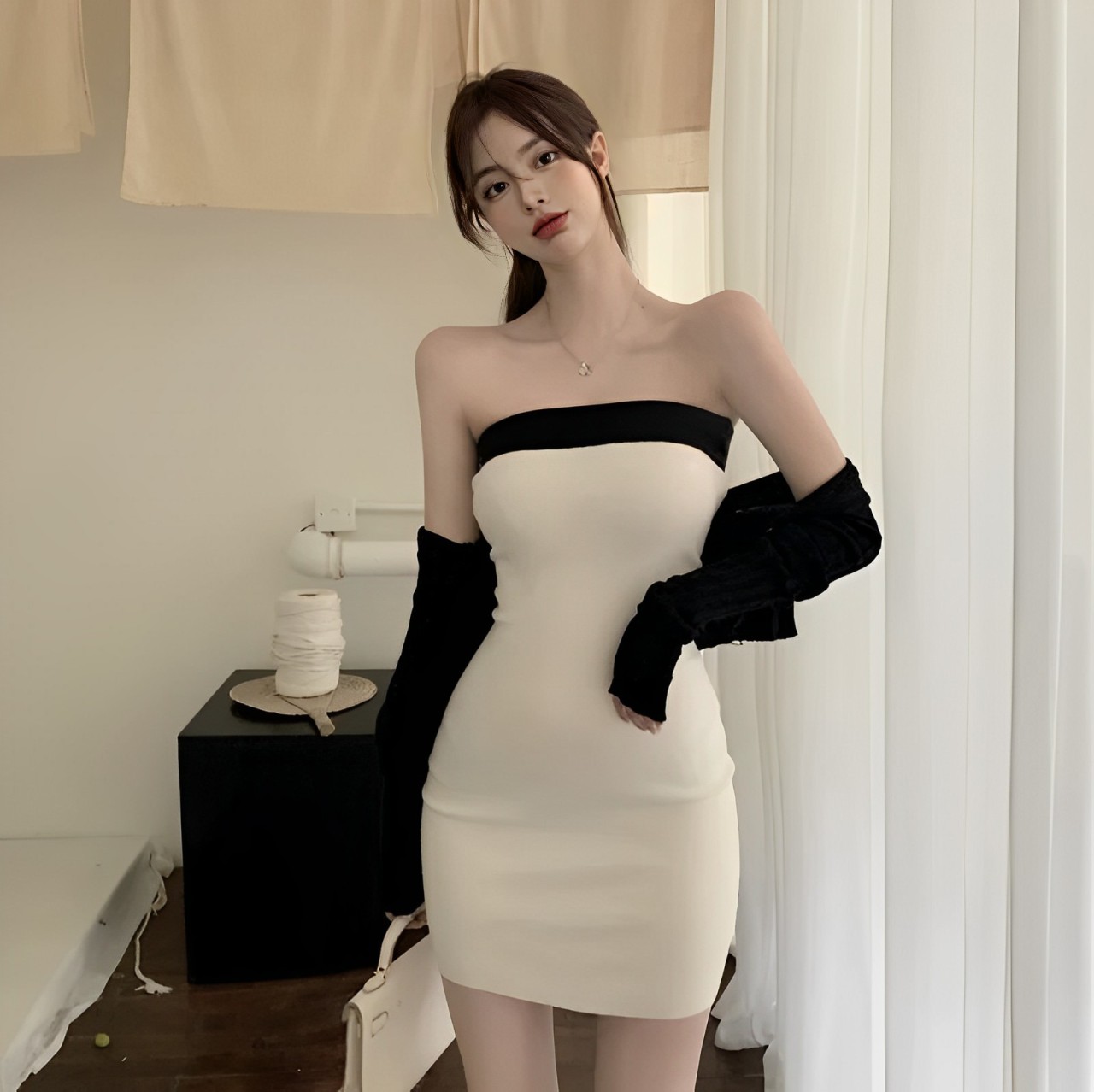 princess polly baby blue dress Beli Bodycon Dress Ulzzang Girl Hot Outfit Online Harga Terbaik