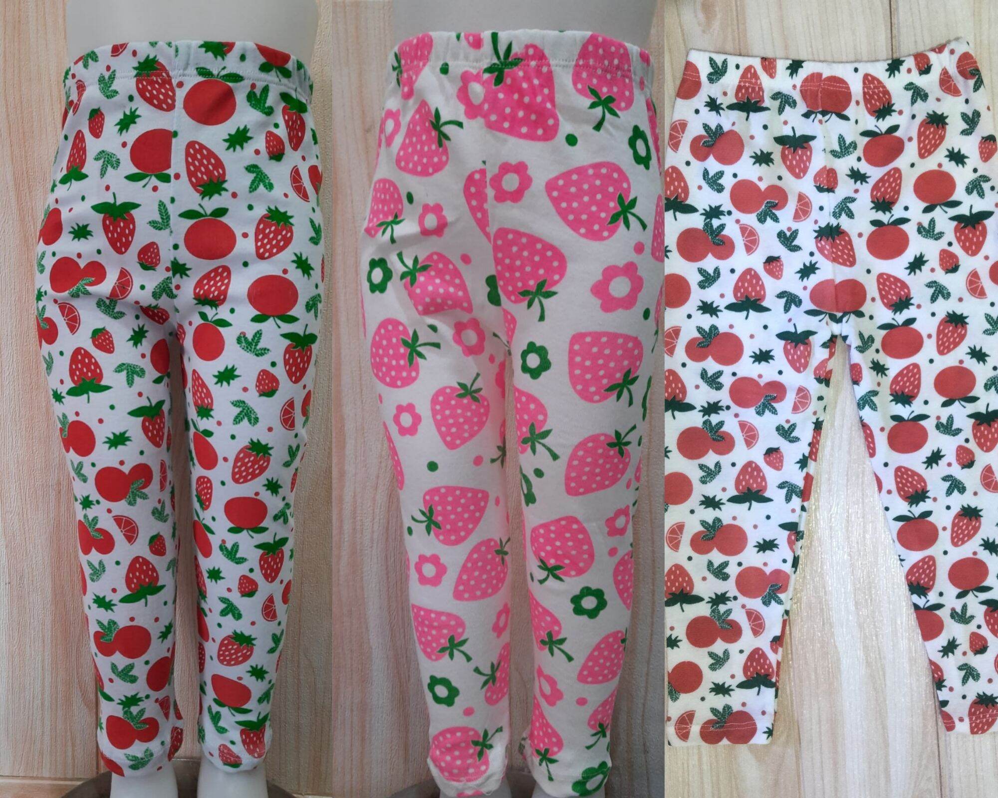 Celana Legging Anak Stroberry 1-6 Tahun 
