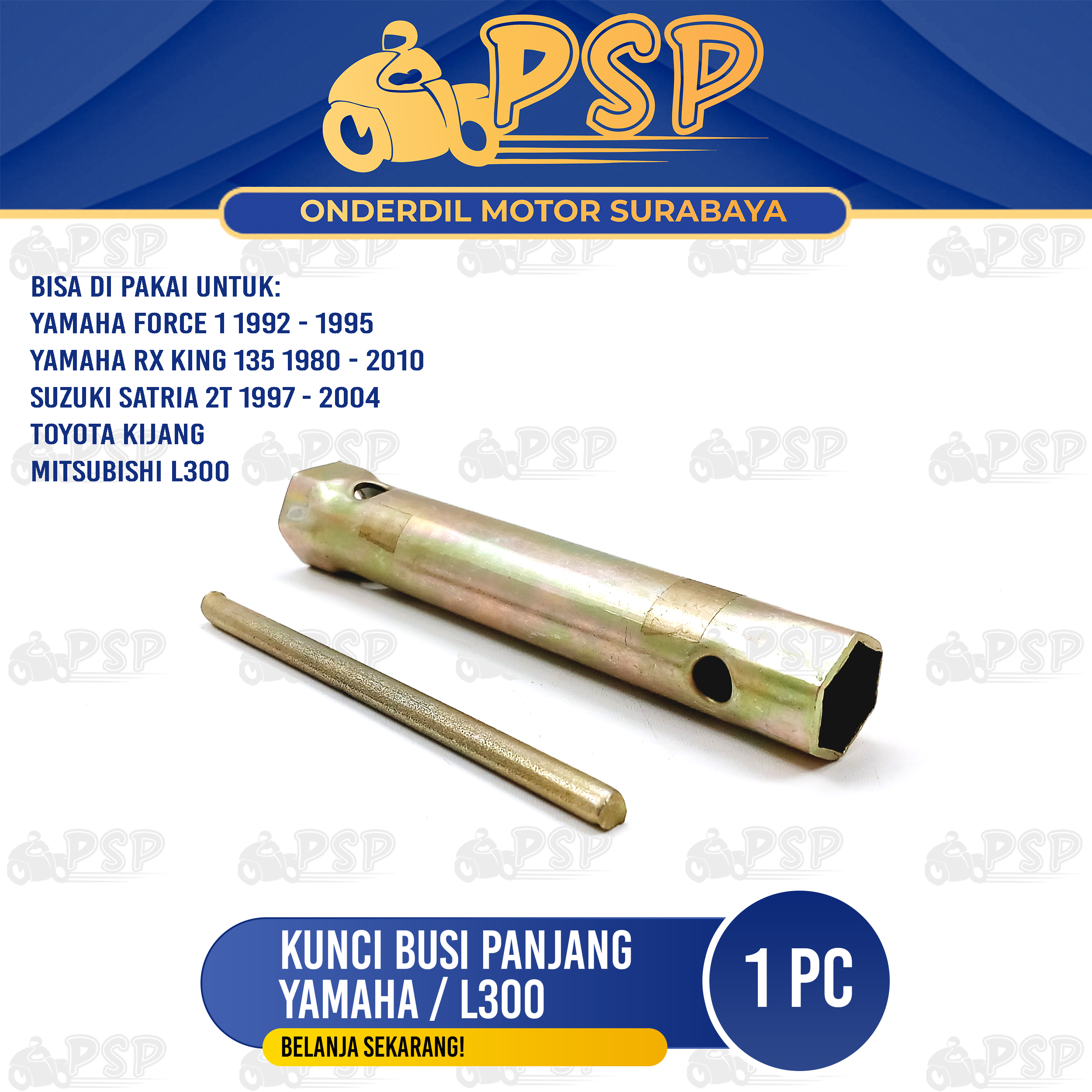 Long Yamaha Spark Plug Key (L300) - Rx King Satria 2t Stroke Force Spark Plug Key Mitsubishi L300 Toyota Harga 15,500 Ringgit*Penghantaran Percuma