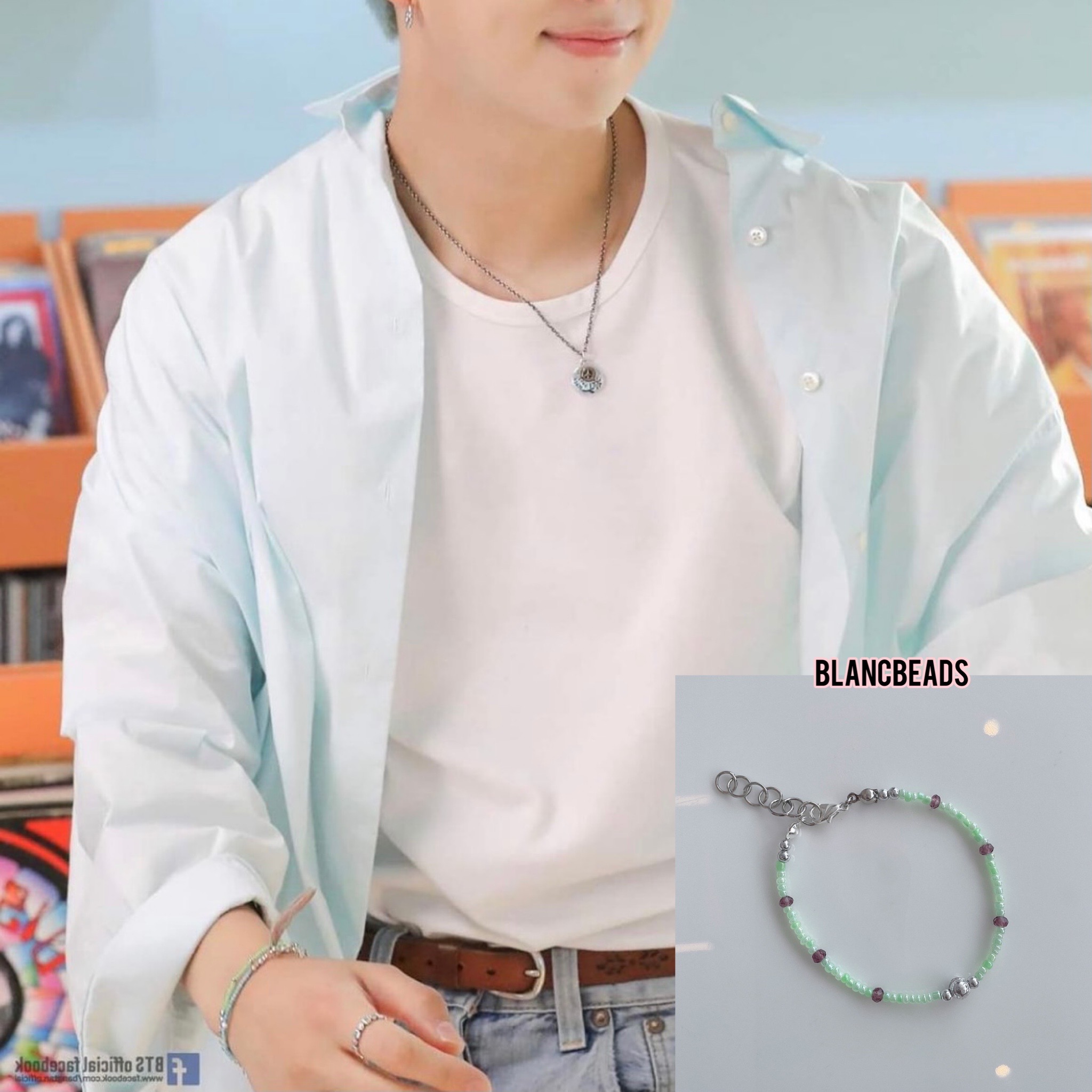 Jungkook Suga Seokjin Yoongi Jin BTS UNICEF Bracelet KPOP Bracelet