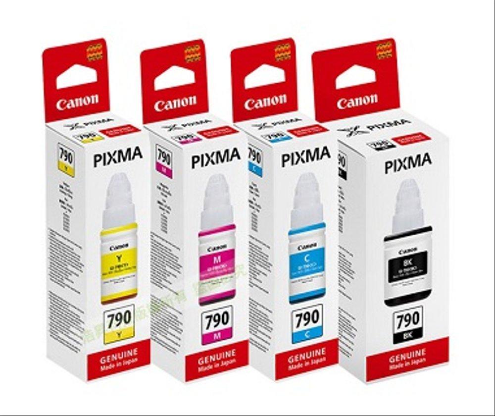 TINTA CANON 790 PAKETAN 1 SET CYAN,BLACK,YELLOW,MAGENTA/tinta botol canon  790 G1000 G2000 G3000 | Lazada Indonesia