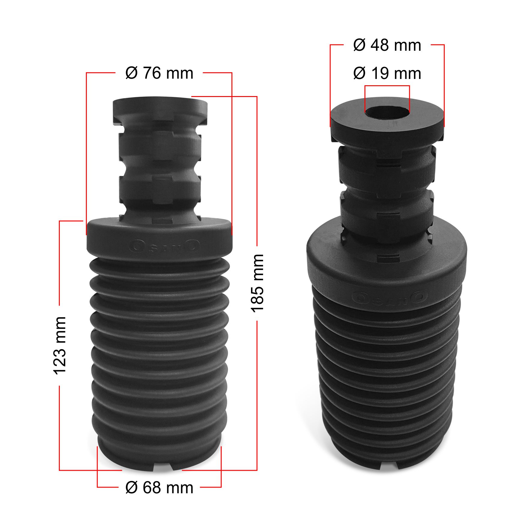 Rubber Boot Shockbreaker Toyota Agya Harga 106,375 rupiah*Gratis Ongkir