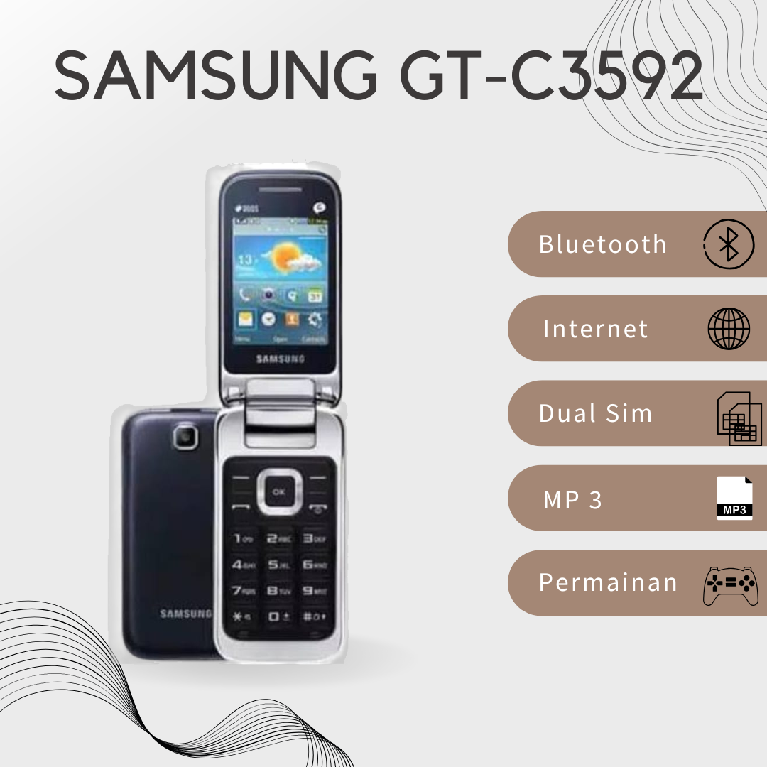 Samsung Foldable Camera Samsung Gt C3592 Old School Samsung Cellphone Giá 350,000 Đồng*Miễn phí vận chuyển