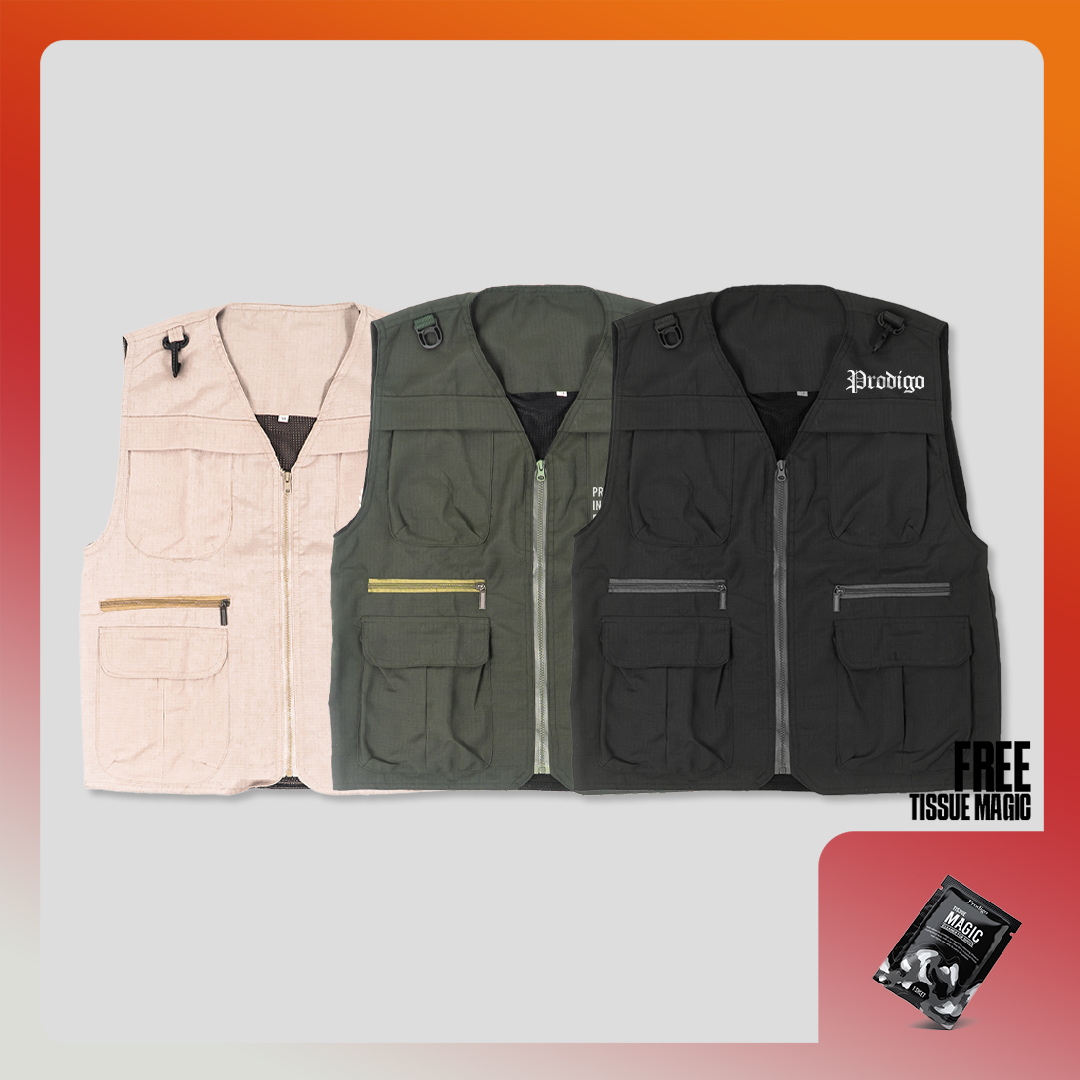 Prodigo * vest tactical Nambo all variant I vest ripstop men women I vest field I premium outdoor vest Harga 176,111 rupiah*Gratis Ongkir