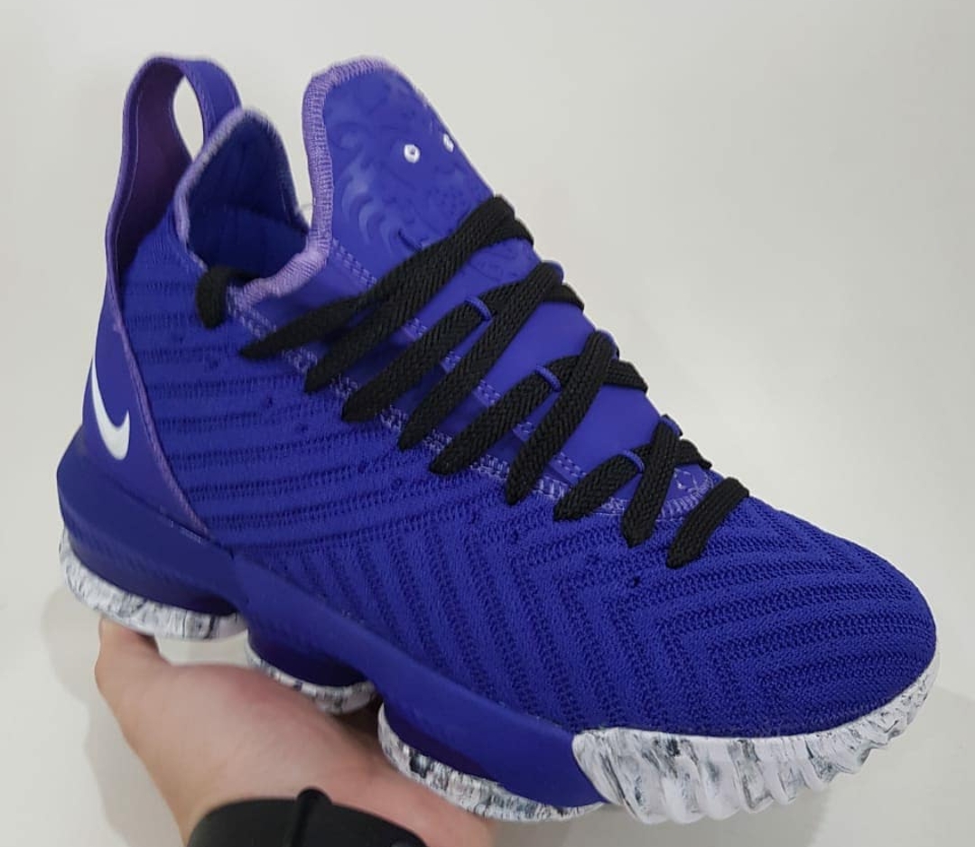 lebron james purple shoes