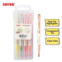 Highlighter Joyko HL-53 Set Penanda Berwarna Pastel