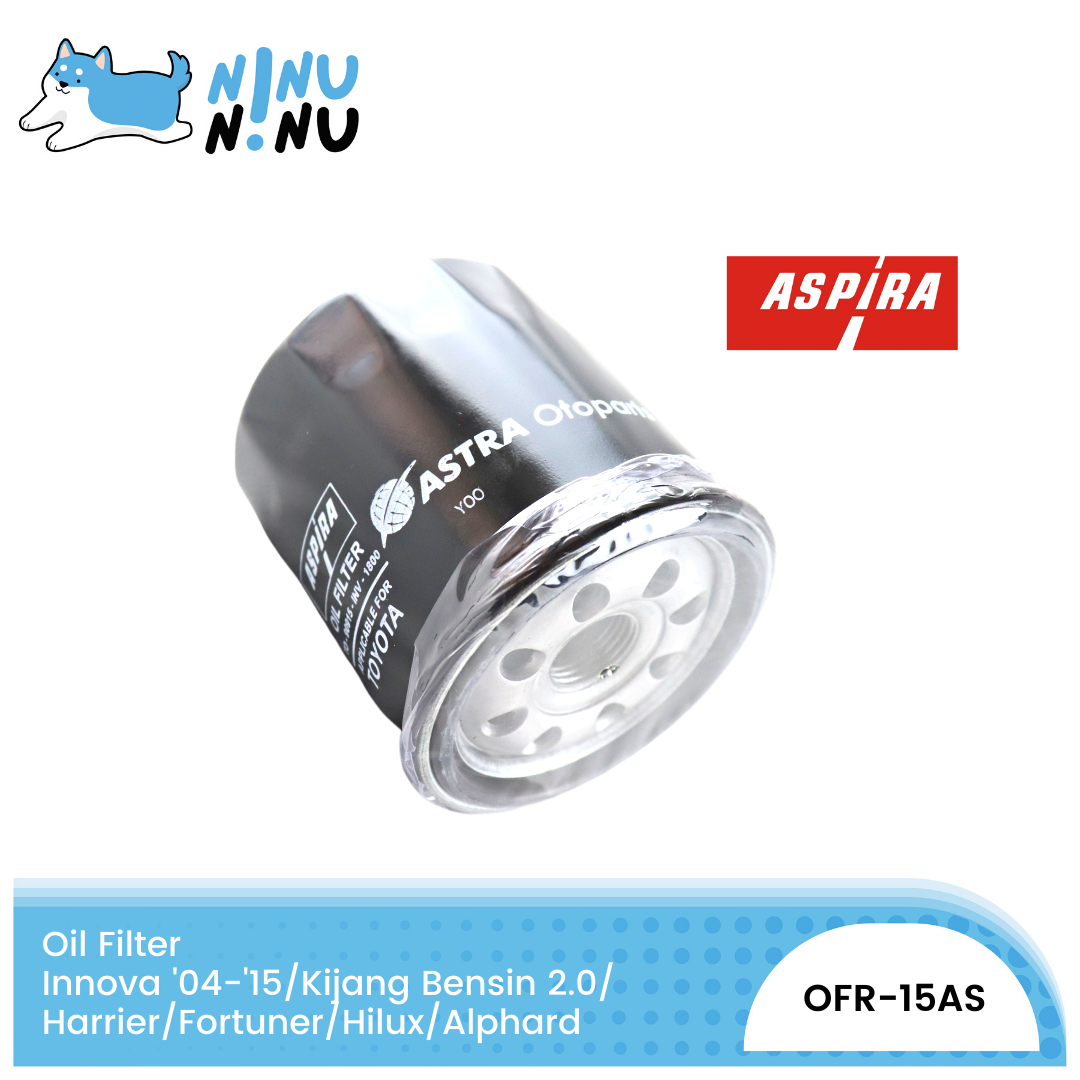 Toyota Innova Oil Filter 2004 - 2015 Aspira Harga 26,407 rupiah*Gratis Ongkir