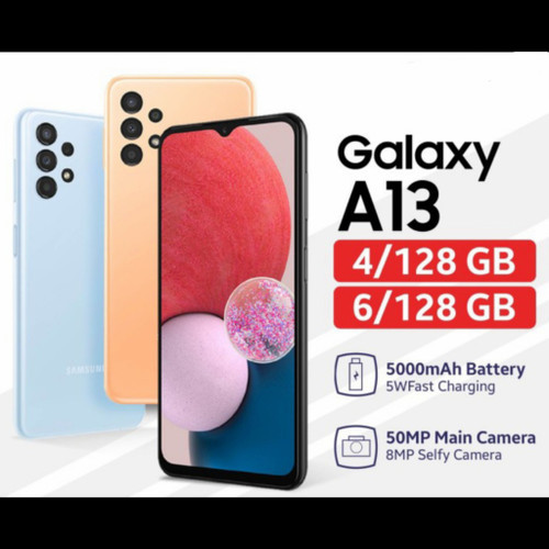 samsung a13 ram 4 128gb